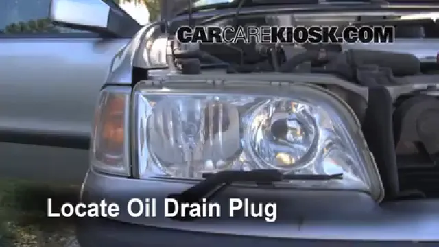 2000 Volvo V40 1.9L 4 Cyl. Turbo Aceite Cambiar aceite y filtro de aceite